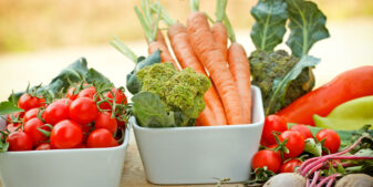 Vegetables - carrots, tomatoes, broccoli, beets